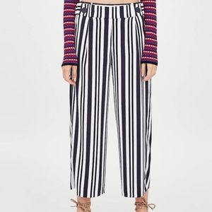 Zara TRF Collection Striped Trousers